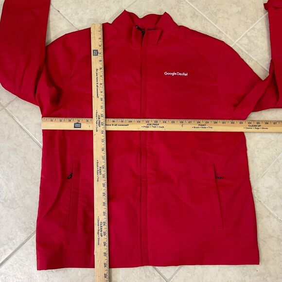 NWT Google DevRel Google Cloud Next Cutter & Buck WeatherTec Jacket Large NEW - Picture 6 of 13